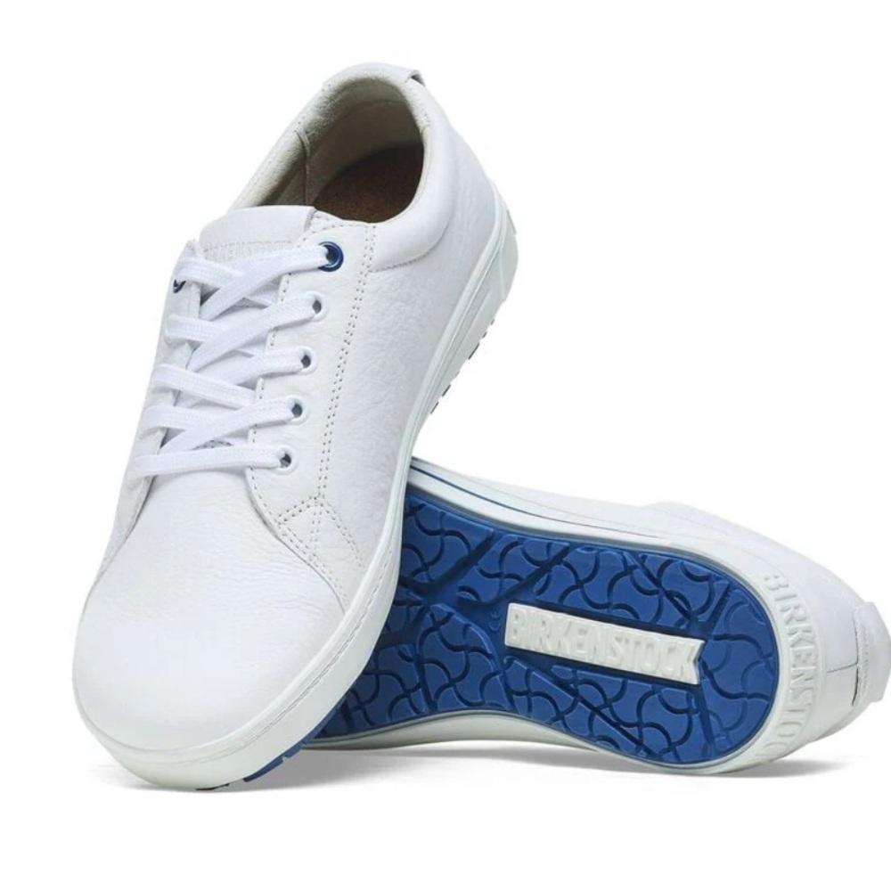 Birkenstock QO 500 White Leather Sneakers 9 /EU40
